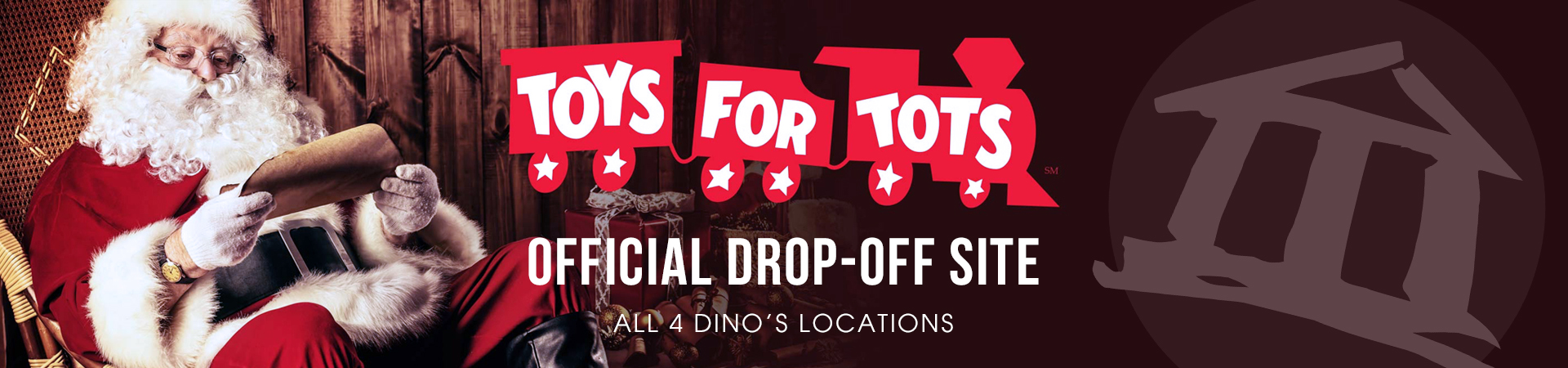 Toys4Tots Website Header