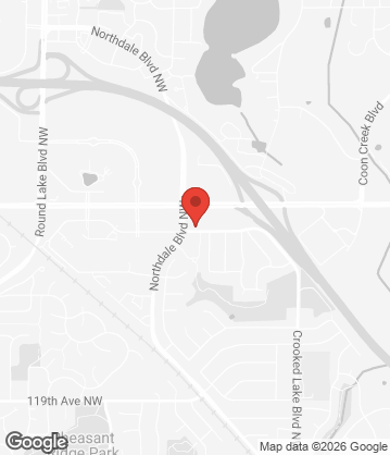 Map of Dino's Mediterranean Fresh - 3179 Northdale Blvd NW, Coon Rapid, MN, 55433, US